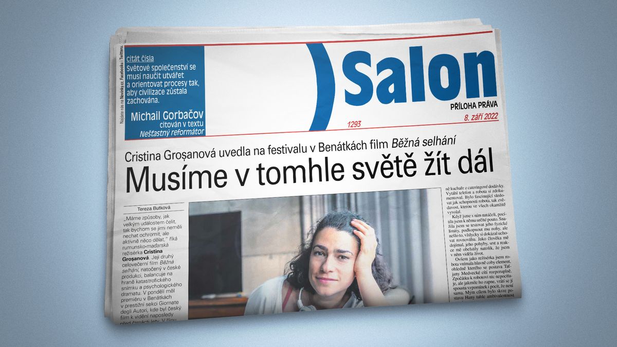 Vychází nový Salon: S Cristinou Groșanovou o filmu Běžná selhání